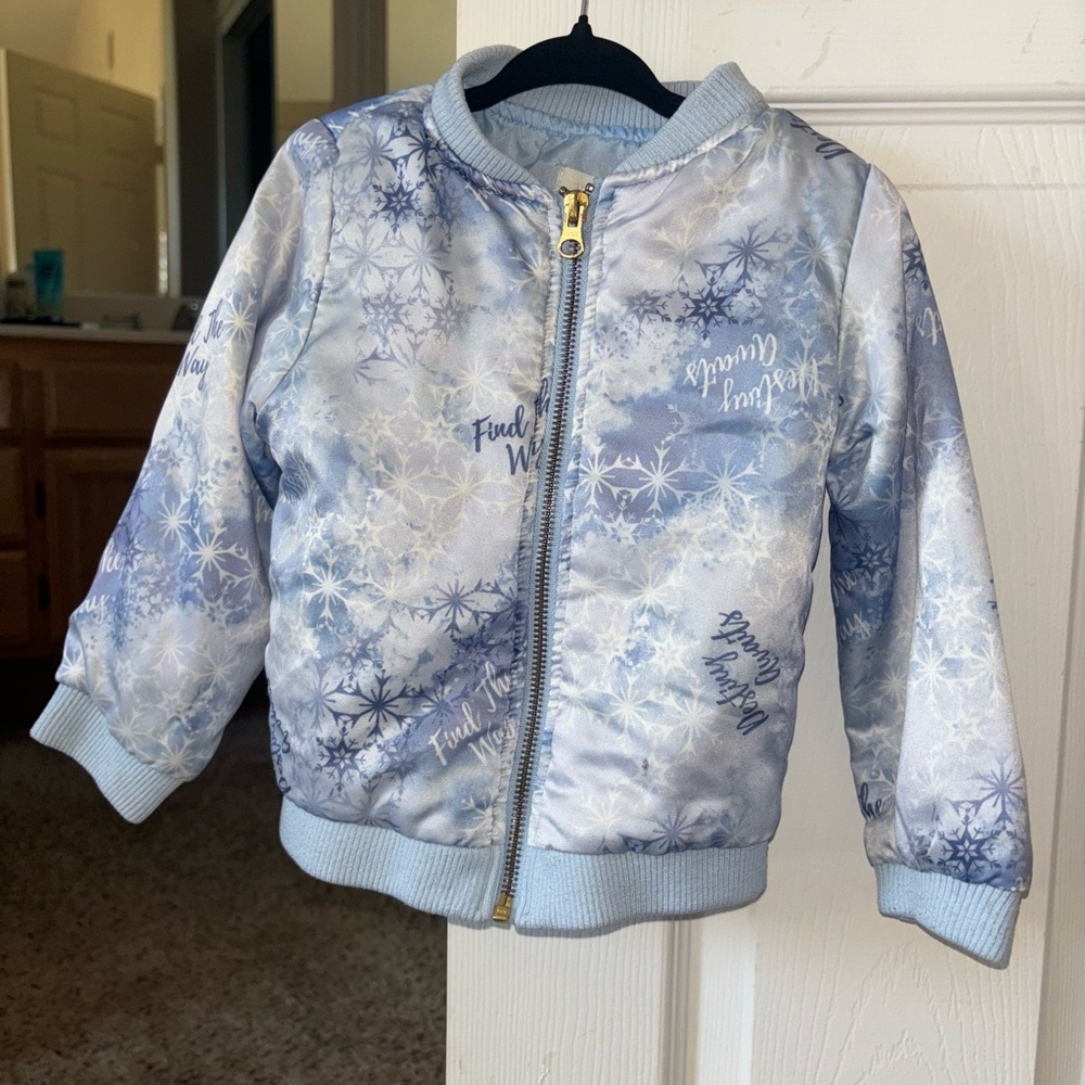 Disney Frozen II Satin Bomber Jacket